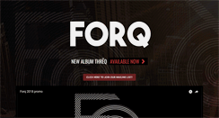 Desktop Screenshot of forqmusic.com